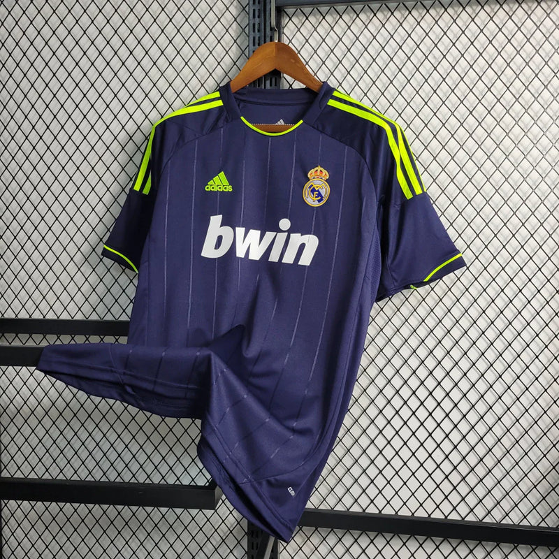 Camisa Retrô Real Madrid I Home 2012/13 Adidas Azul Marinho