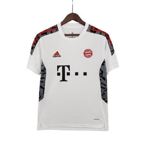 Camisa Bayern de Munique Treino 2021/22 Adidas - Branco