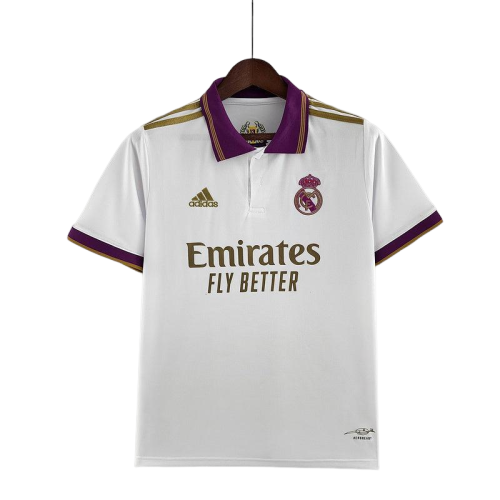 Camisa Real Madrid Polo 21/22 - Edição Especial - Adidas Branca