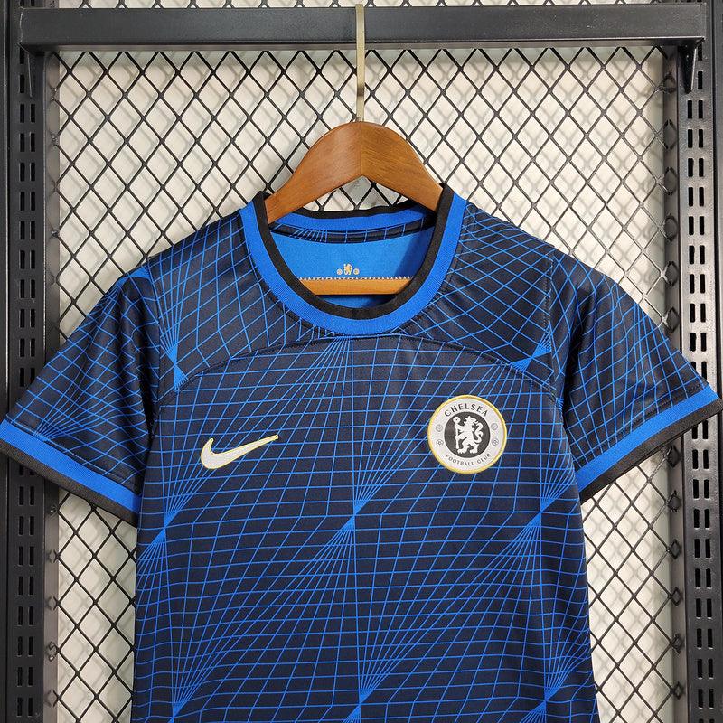 Camisa Chelsea II Away 2023/24 Feminina - Azul Nike