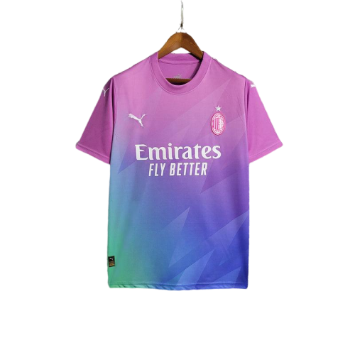 Camisa AC Milan II Away 23/24 Torcedor puma Masculina - rosa