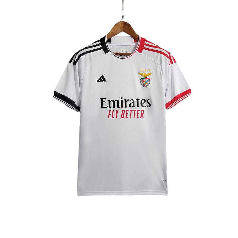 Camisa Benfica Away 2023/24 Adidas Masculino Branco