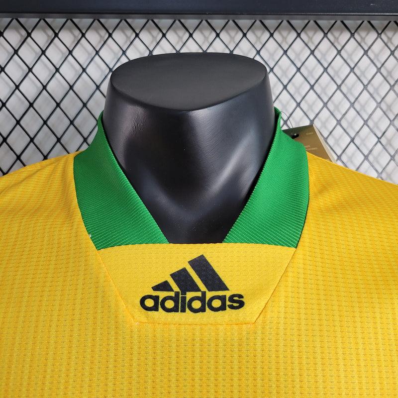 Camisa Bayern de Munique Edição Especial 2023/24 Adidas Jogador - Amarelo