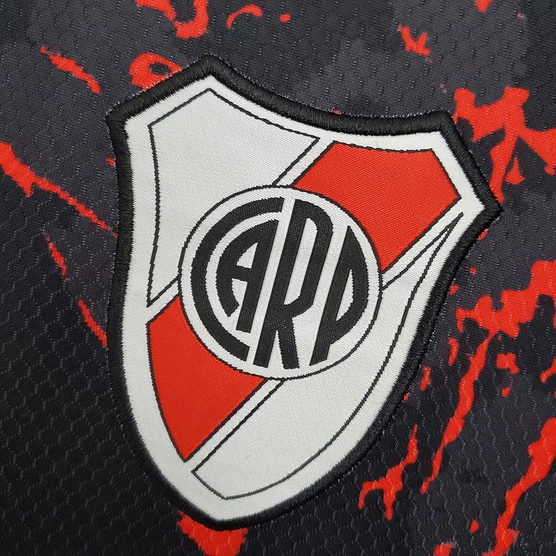 camisa Adidas - River Plate Away 2021/22- preto