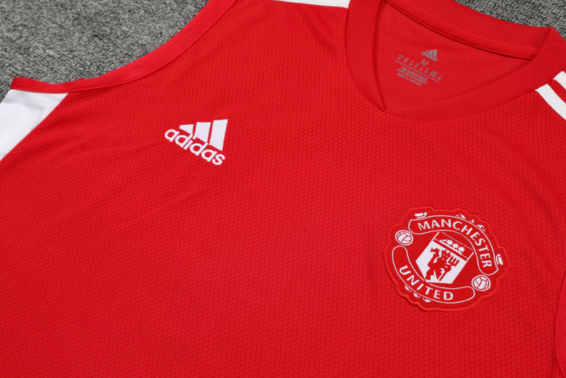 Conjunto de Treino Manchester United - 24/25 Vermelho