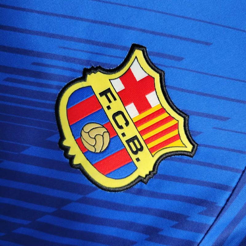 Camisa Barcelona Treino - 23/24 Azul