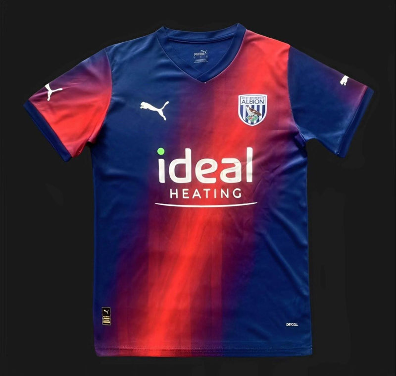 Camisa West Bromwich Albion Football Club Home Puma Torcedor 23/24 Masculino