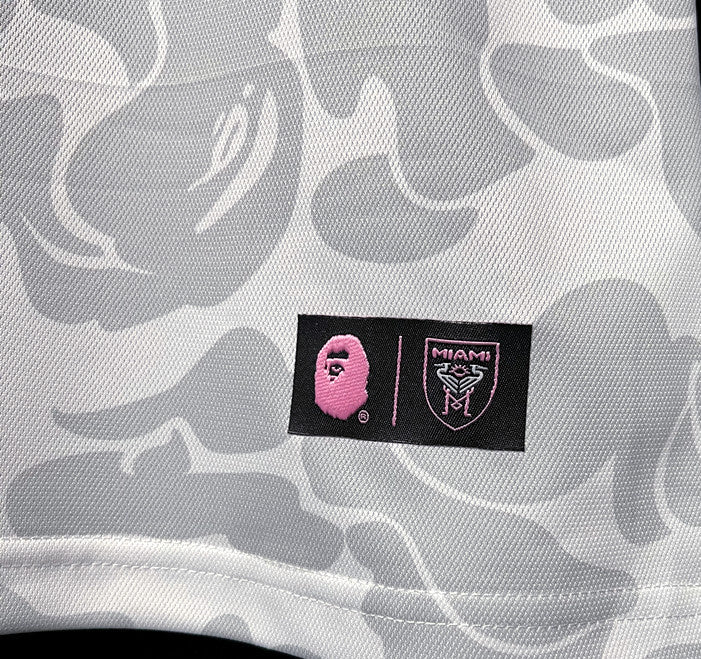 Camisa Inter Miami X Bape 23/24 Torcedor Cinza