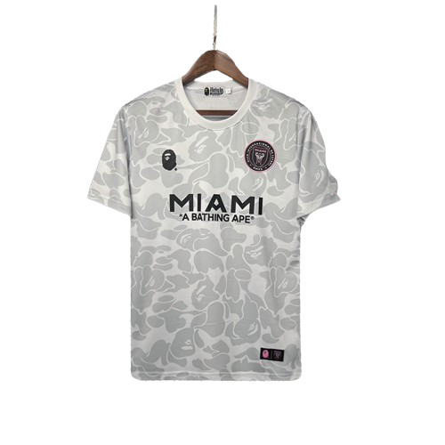 Camisa Inter Miami X Bape 23/24 Torcedor Cinza