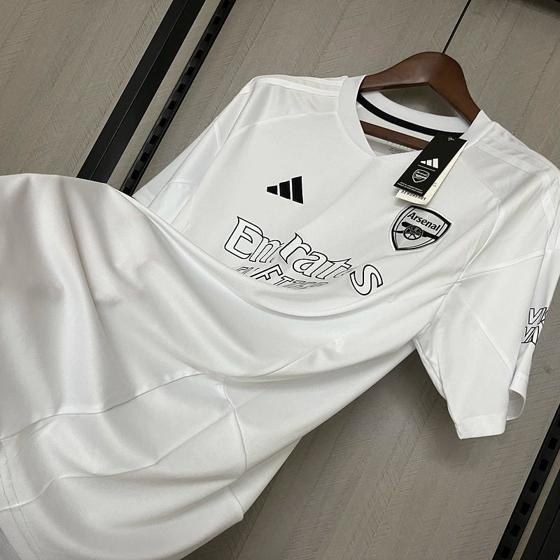 Camisa Arsenal Edição Wihite Adidas Torcedor 2024/25 Masculino Branco