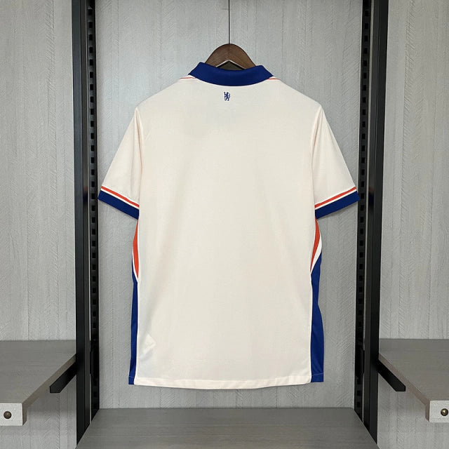 Camisa Chelsea II Away 2024/25 Torcedor Masculina Bege