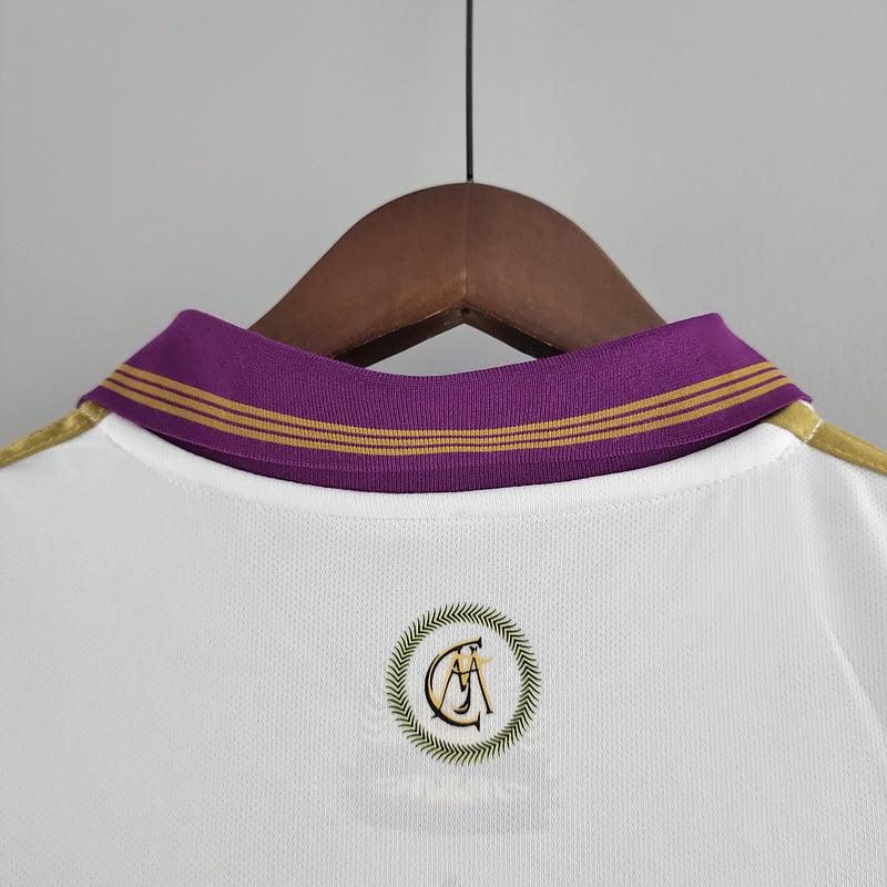 Camisa Real Madrid Polo 21/22 - Edição Especial - Adidas Branca