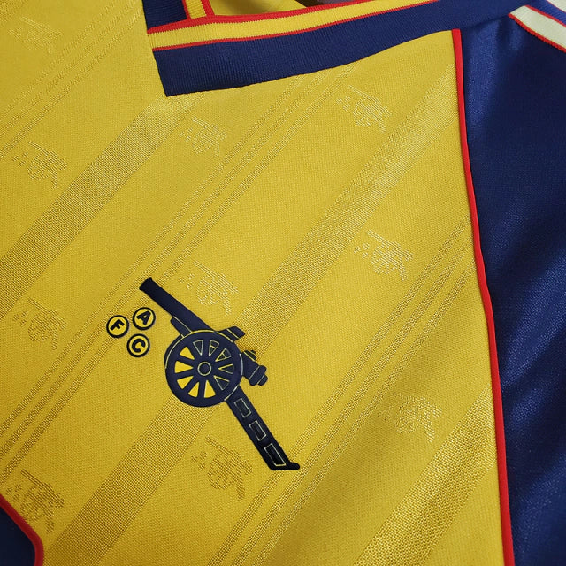 Camisa Arsenal Retrô 1988/1989 Amarela - Adidas