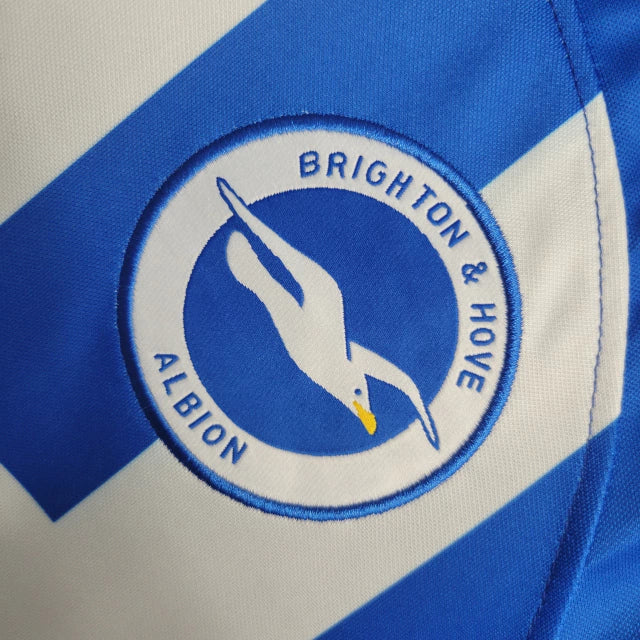 Camisa Brighton Home 23/24 - Torcedor Nike Masculina - Azul