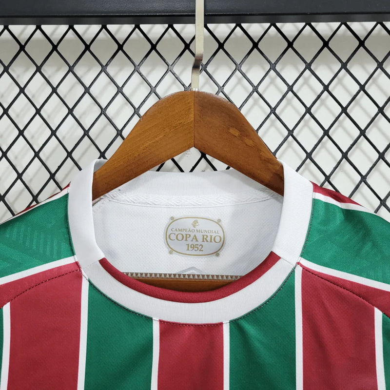 Camisa Fluminense I Home 2023/24 Torcedor Umbro Masculino Grená