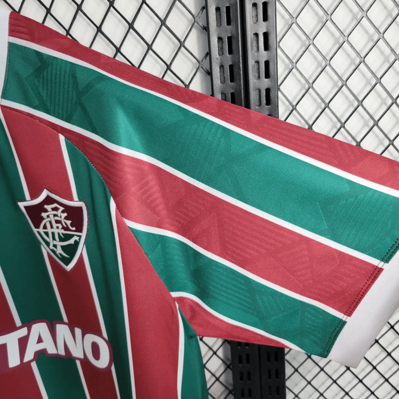 Camisa Fluminense I Home 2023/24 Torcedor Umbro Masculino Grená