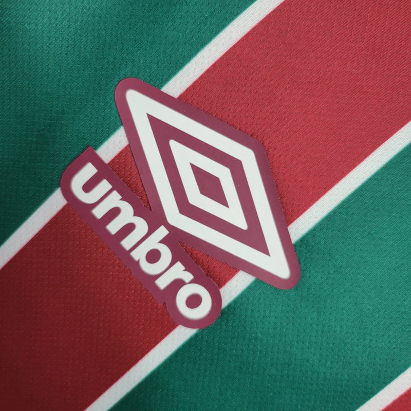 Camisa Fluminense I Home 2023/24 Torcedor Umbro Masculino Grená