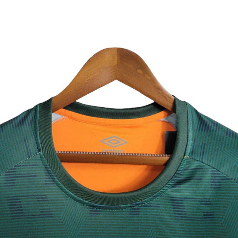 Camisa Fluminense Treino 23/24 Torcedor Umbro Masculina - Laranja