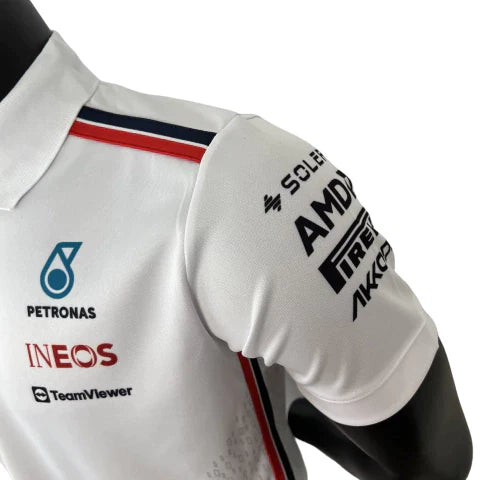 Camisa Fórmula 1 Mercedes 2023/24 - Branco