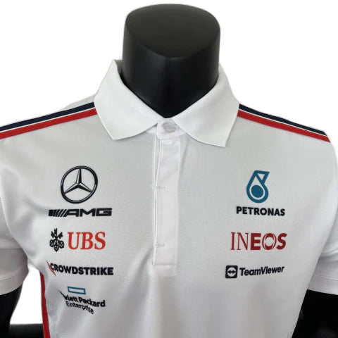 Camisa Fórmula 1 Mercedes 2023/24 - Branco