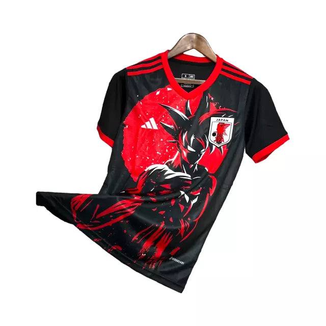 Camisa Japão Saiyajin Blood Adidas Torcedor 2024/25 Masculino Preto