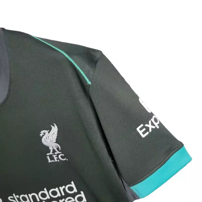 Camisa Liverpool II Away Nike Torcedor 2024/25 Masculino Preto