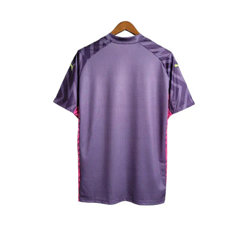 Camisa Manchester City Goleiro 23/24 - Torcedor Puma Masculina - Roxo