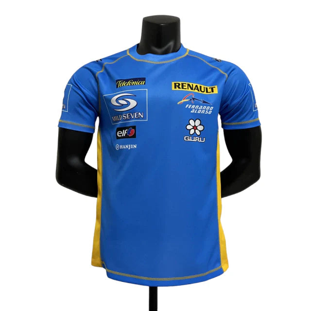 Camisa Renault 23/24 Fórmula 1 - Masculina - Azul