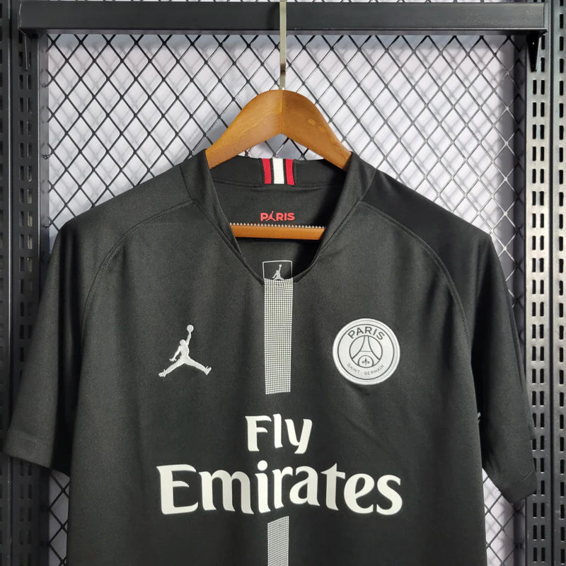 Camisa Retrô Paris Saint Germain x JORDAN 2018/19 Masculino Preto