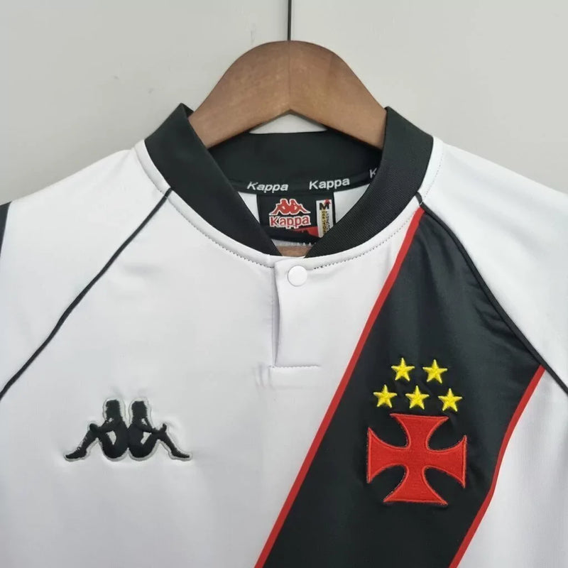 Camisa Retrô Kappa Vasco II 1998/99 Masculino Branco