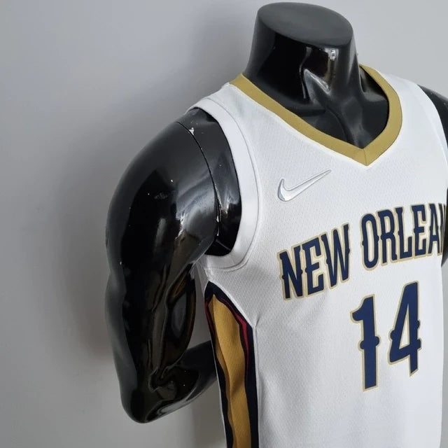 Camisa NBA New Orleans Pelicans Nike - Branca