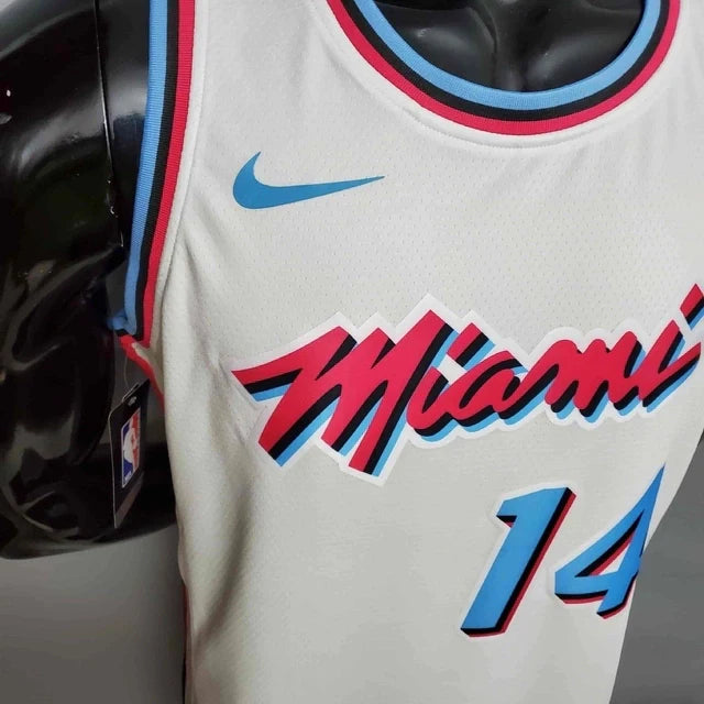 Camisa Regata NBA Miami Heat Branca - Nike - Masculina