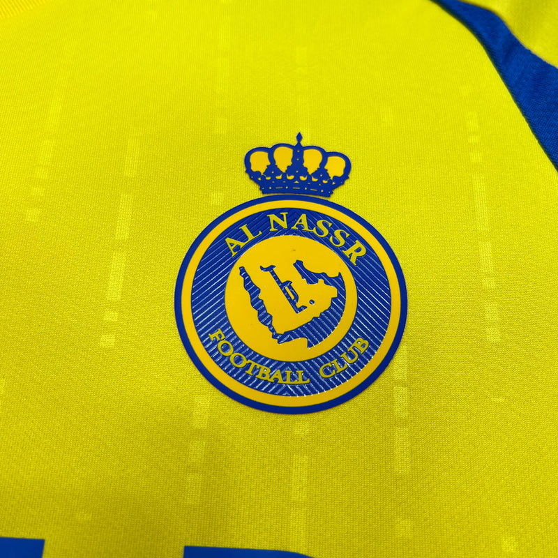 Camisa Al-Nassr I Home Adidas Torcedor 2024/25 Masculino Amarelo