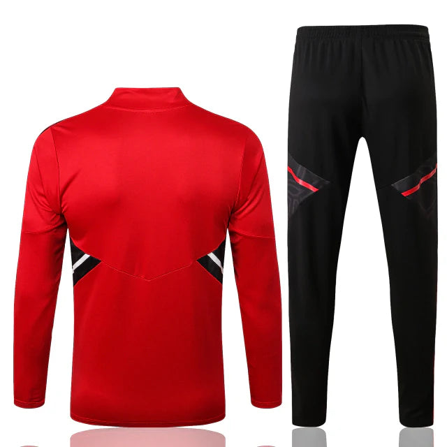 Conjunto Bayern de Munique 23/24 Masculino Adidas - Vermelho