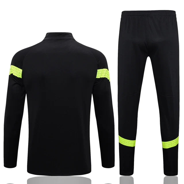 Conjunto Manchester City 23/24 Masculino Puma - Preto