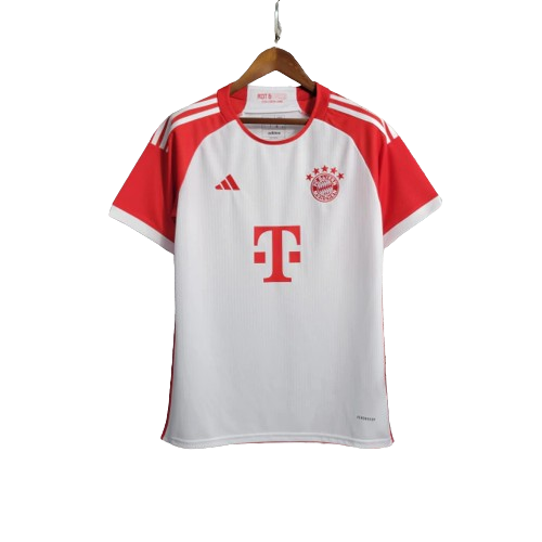 Camisa Bayern de Munique I 23/24 - Torcedor Adidas Masculina - Branco