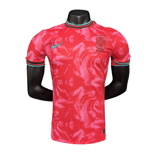 Camisa Coreia do Sul Nike Jogador 2024/25 Masculino Vermelho