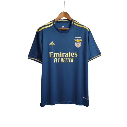 Camisa Benfica Edição Comemorativa - 23/24 Adidas Masculino Azul