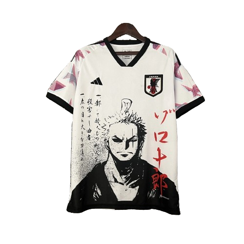 Camisa Japão Edição Roronoa Zoro 2024/25 Torcedor Adidas Masculina Branco