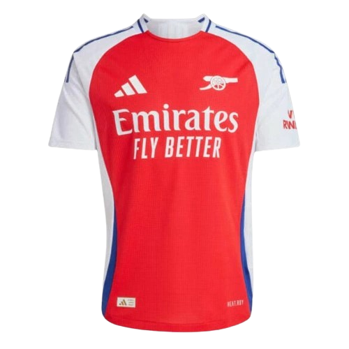 Camisa Arsenal I Home Adidas Torcedor 2024/25 Masculino Vermelho