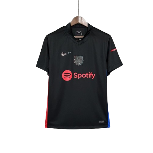 Camisa Barcelona II Away Nike Torcedor 2024/25 Masculino Preto