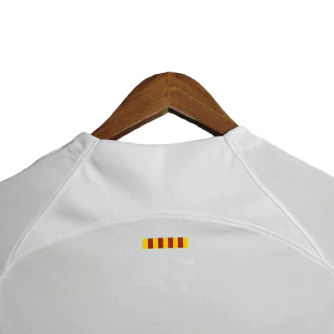 Camisa Barcelona Away 23/24 - Torcedor Nike Masculina - Branco