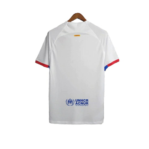 Camisa Barcelona Away 23/24 - Torcedor Nike Masculina - Branco