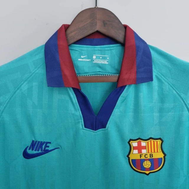 Camisa Barcelona Retrô Third 19/20 Torcedor Nike Masculina - Verde