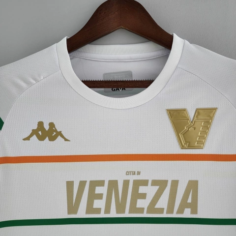 Camisa II Kappa Venezia 23/24 - Manga Longa- branca