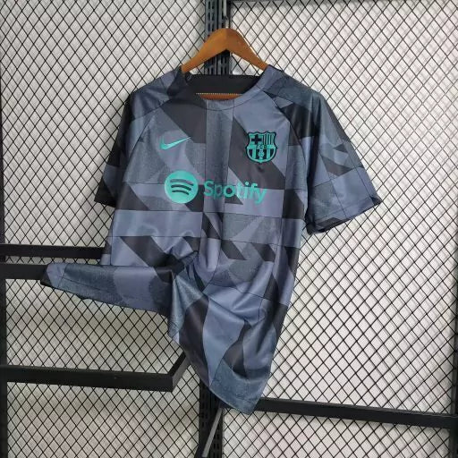 Camisa Barcelona Treino - 23/24 Preto