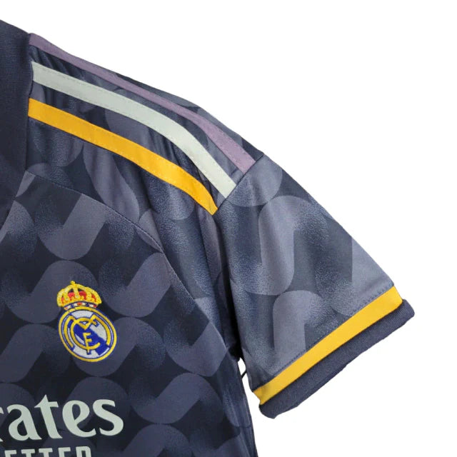 Camisa Real Madrid Away 23/24 - Feminina Adidas - Cinza