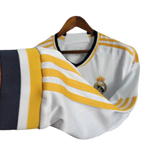 Camisa I Adidas Real Madrid 23/24 - Manga Longa