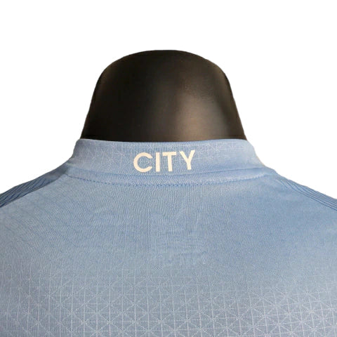 Camisa Manchester City I 23/24 Jogador Puma Masculina - Azul