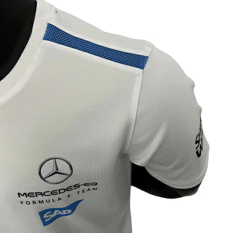 Camisa Mercedes 23/24 Fórmula 1 - Masculina - Branco